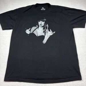 TAYLOR SWIFT The Middle Finger Shirt 1989 Red Folklore Midnights Vinyl CD XL